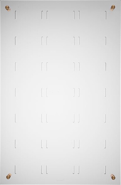 Russell + Hazel Russell+Hazel 24" x 15.75" Pegboard Wall Panel, Clear (63729)