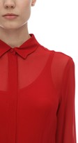 Thumbnail for your product : Max Mara Light Silk Crepe Shirt Dress