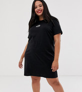 Thumbnail for your product : Daisy Street Plus oversized t-shirt dress with sun and moon embroidery