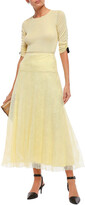 Thumbnail for your product : RED Valentino Chantilly Lace Maxi Skirt