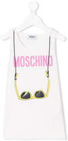 Thumbnail for your product : Moschino Kids sunglasses print tank top