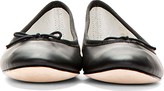 Thumbnail for your product : Repetto Black Leather Ballerina Flats