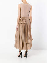 Thumbnail for your product : Rochas pleated flared dress