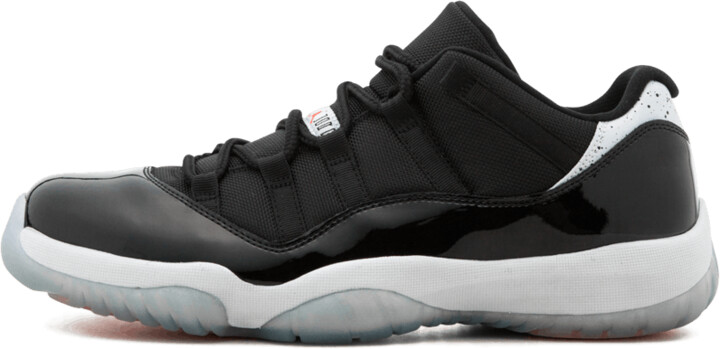 black and white low top 11s
