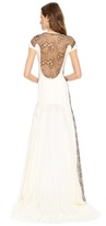 Thumbnail for your product : Lela Rose Lace Back Mermaid Gown