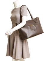 Thumbnail for your product : Ferragamo Gancini City Large Leather Tote