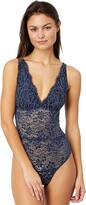 Thumbnail for your product : Cosabella Pret A Porter Thong Back Bodysuit (Navy Blue/Aasmani Blue) Women's Underwear