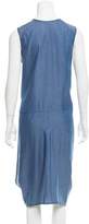 Thumbnail for your product : Zero Maria Cornejo Draped Midi Dress w/ Tags