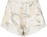 Thumbnail for your product : Off-White x Browns 50 camouflage-print shorts