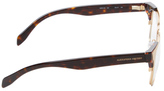 Thumbnail for your product : Alexander McQueen Padded Wayfarer Optical Frame