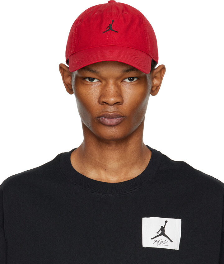 Nike Jordan Red Jordan Jumpman Heritage86 Cap - ShopStyle Hats