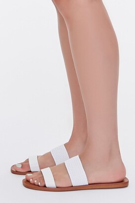 Forever 21 Textured Flat Sandals