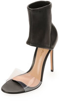 Thumbnail for your product : Gianvito Rossi Napa Stretch Ankle-Band Sandal, Nero