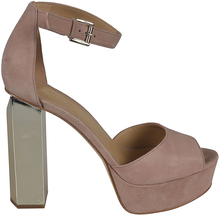 pkkart black block heels