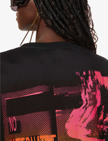Thumbnail for your product : Fenty by Rihanna Graphic-print oversized cotton-jersey T-shirt