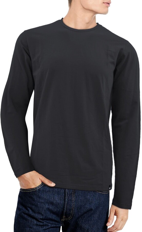 X-Ray Crew Neck Long Sleeve T-Shirt - ShopStyle Tees