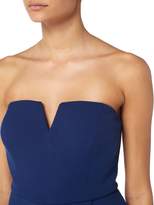 Thumbnail for your product : Adrianna Papell Navy jumpsuit with peplum waist