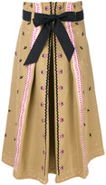 Temperley London - poppy field skirt 