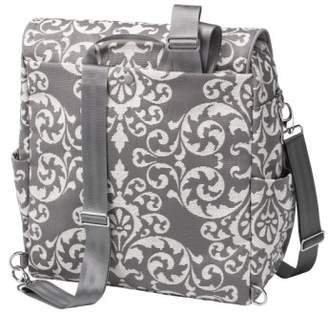 Petunia Pickle Bottom 'Boxy' Chenille Convertible Diaper Backpack