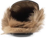 Thumbnail for your product : Gucci Princetown Fur-Lined Leather Slipper