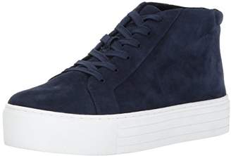 Kenneth Cole New York Women's Janette High Top Lace up Platform Suede Fashion Sneaker