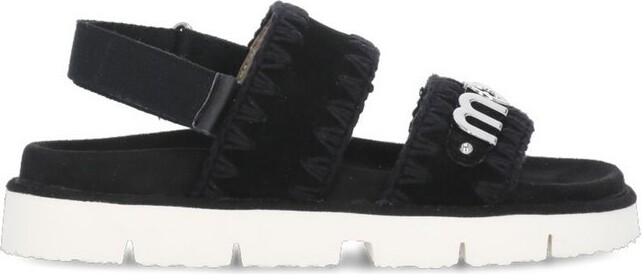 Mou Women's Black Sandals | ShopStyle Mou Women's Black Sandals | ShopStyle