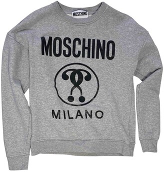 Moschino grey Cotton Knitwear & Sweatshirts