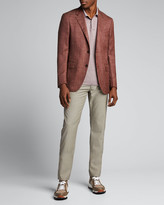 Thumbnail for your product : Ermenegildo Zegna Men's Wool-Blend Textured Regular-Fit Blazer