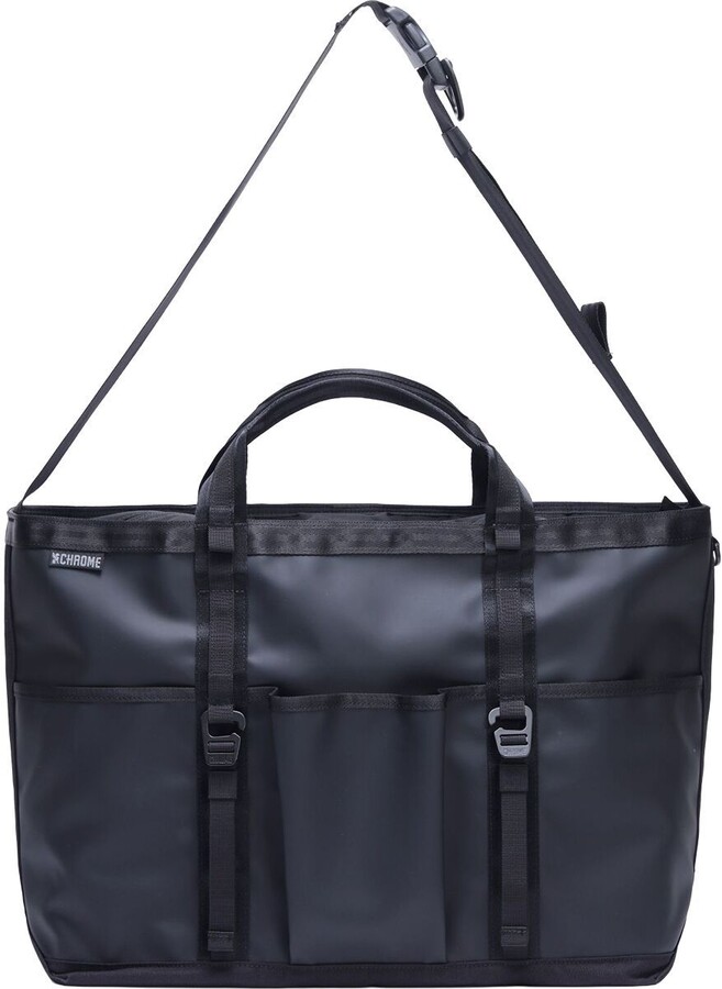 Chrome Grocery Tote Messenger Bag