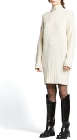Thumbnail for your product : Naadam Marled Cashmere Turtleneck Tunic Dress
