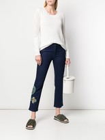 Thumbnail for your product : Mr & Mrs Italy Embroidered Skinny Trousers