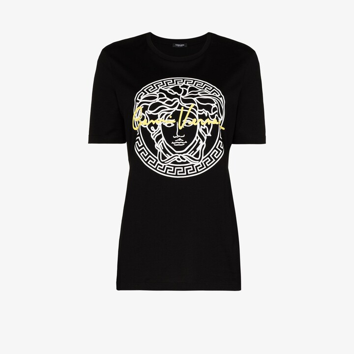 Versace Medusa print T-shirt - ShopStyle