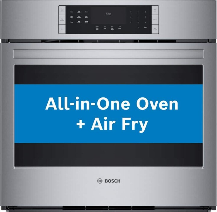 800 Series 30 in. Built-In Smart Single Electric Convection Wall Oven with Air Fry and Self Cleaning in Stainless Steel