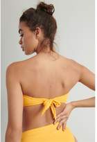Thumbnail for your product : Garage Ribbed Bandeau Bikini Top - FINAL SALE