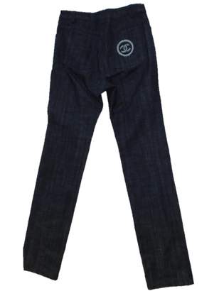 Chanel Blue Cotton - elasthane Jeans
