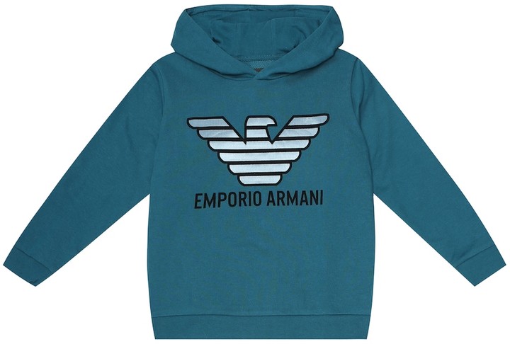 boys armani hoodie