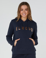 Thumbnail for your product : Elwood Women's Navy Sweats & Hoodies - Huff N Puff Hood