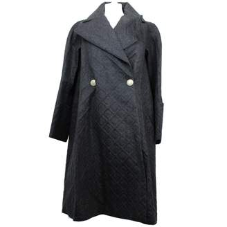 Chanel Grey Wool Coats