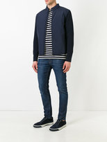 Thumbnail for your product : Z Zegna 2264 contrast sleeve lightweight jacket