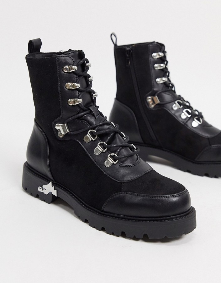 Hiker Boots Asos Black Combat Boots Asos Ablaze Online Hiker Boots