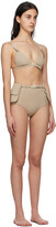 Thumbnail for your product : Medina Swimwear Taupe Jackie Bikini