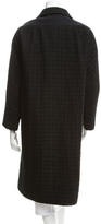 Thumbnail for your product : Dries Van Noten Wool-Blend Knee-Length Coat w/ Tags