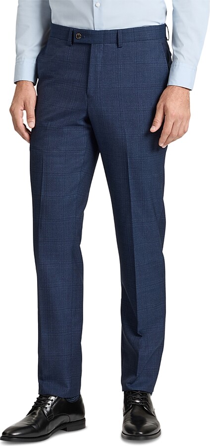 Ted Baker Wright Plaid Modern Fit Suit Pants