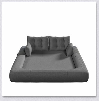 Latitude Run Versatile Foldable Sofa Bed with Plush Foam Filling for Comfort and Space Efficiency Perfect for Modern Living