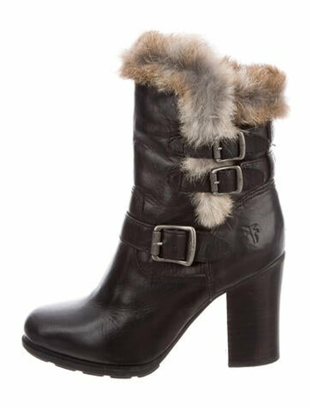 frye fur boots