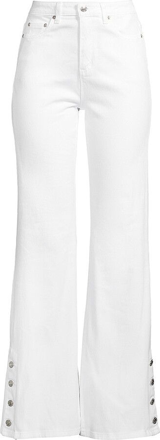 MICHAEL Michael Kors Women's White Jeans | ShopStyle
