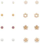 Thumbnail for your product : Forever 21 Floral Stud Earring Set