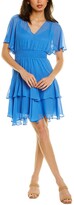 Thumbnail for your product : Taylor Smocked Waist Mini Dress