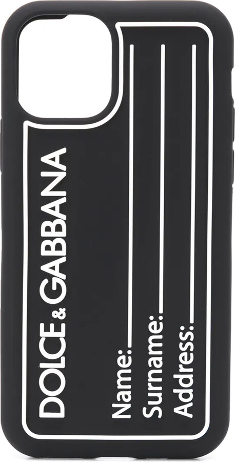 Dolce & Gabbana tag-style iPhone 11 Pro case