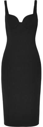 Michael Kors Collection - Stretch-wool Crepe Midi Dress - Black